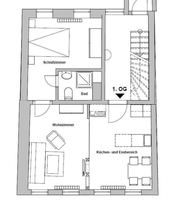 Apartment Pension Sternchen إرفورت المظهر الخارجي الصورة